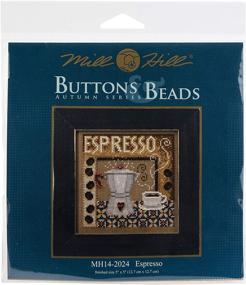 img 3 attached to ☕️ Exclusive Mill Hill Counted Cross Stitch: Espresso-Themed Multi-Pattern Kit