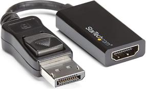 img 4 attached to StarTech.com 4K 60Hz Active DisplayPort to HDMI Adapter - DP 1.4 to HDMI 2.0 Video Converter - Monitor/TV/Display Cable Dongle - Latching DP Connector (DP2HD4K60S)