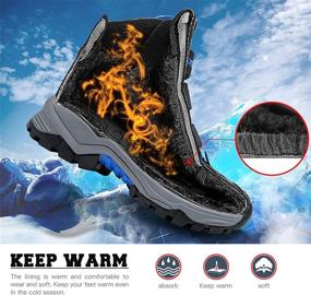 img 2 attached to 🧗 Ultimate Grip Outdoor Climbing Shoes for Active Boys - Antiskid Walking Sneakers