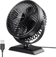 💨 gaiatop usb desk fan: small, powerful, and portable for efficient cooling logo