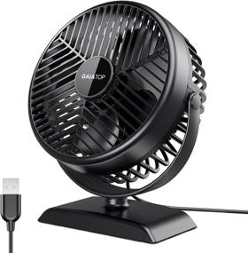 img 4 attached to 💨 Gaiatop USB Desk Fan: Small, Powerful, and Portable for Efficient Cooling