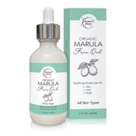 🌿 brookethorne naturals organic marula oil for face: luxury facial oil for women | moisturizer for skin, hair & nails | virgin & unrefined | perfect facial massage oil for gua sha & facial roller – 2oz logo