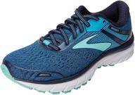 👟 navy teal women's brooks adrenaline shoes: ultimate comfort and style logo