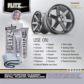 img 4 attached to 🔧 USA-Made Flitz Multi-Purpose Metal, Plastic & Fiberglass Polish Paste: Ideal for Headlight Restoration, Rust Removal, & Sterling Silver Jewelry