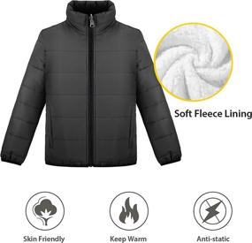 img 1 attached to 🧥 Wantdo Girls' 3 in 1 Waterproof Ski Jacket: Windproof & Warm Winter Snow Coat with Hood - Perfect for Snowboarding, Skiing, and Rainy Days