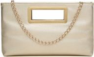 👛 aitbags clutch purse: stylish evening party tote for women with chain strap and shoulder carry - the perfect lady handbag logo