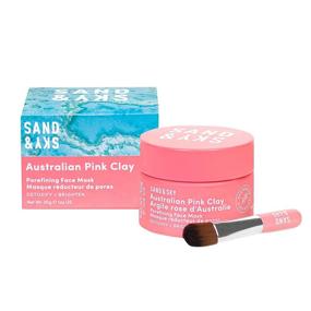 img 4 attached to 🌸 Travel Size Sand & Sky Australian Pink Clay Face Mask – Limited Edition Pore Minimizer Set