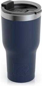 img 4 attached to Navy 20oz RTIC 1332 Tumbler