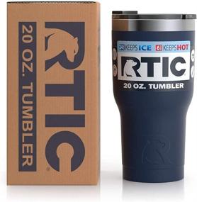 img 3 attached to Navy 20oz RTIC 1332 Tumbler