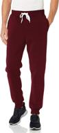 👖 warm and stylish: southpole men's big & tall basic active fleece jogger pants logo