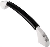 🚪 rv designer e216 soft grab handle: white 18-inch entry door hardware – superior performance and style logo