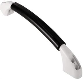 img 1 attached to 🚪 RV Designer E216 Soft Grab Handle: White 18-inch Entry Door Hardware – Superior Performance and Style