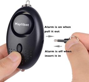 img 2 attached to 🔒 SafeSound Personal Alarm 140dB with Flashlight: Powerful Pocket Guardian for Women, Elderly, Kids – Self Defense and Emergency Siren Song Keychain