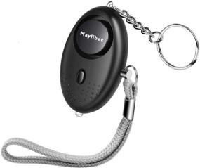 img 4 attached to 🔒 SafeSound Personal Alarm 140dB with Flashlight: Powerful Pocket Guardian for Women, Elderly, Kids – Self Defense and Emergency Siren Song Keychain