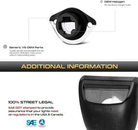 img 1 attached to VIPMOTOZ OE-Style License Plate Light Tag Lamp Housing Assembly Replacement Pair For 1994-2004 Ford Mustang (Driver & Passenger Side Set)