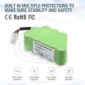 img 1 attached to 🔋 Dutyone 14.4V 3500mAh Replacement Ni-MH Battery for Shark Cordless Stick Vacuum XBT1106 SV1106 SV1112 Freestyle Navigator XB1100 SV1100 SV1107