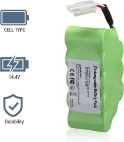 img 3 attached to 🔋 Dutyone 14.4V 3500mAh Replacement Ni-MH Battery for Shark Cordless Stick Vacuum XBT1106 SV1106 SV1112 Freestyle Navigator XB1100 SV1100 SV1107