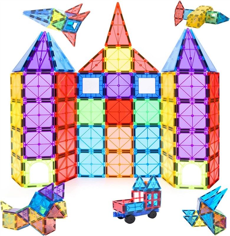 piece magnetic magnet building blocks 로고