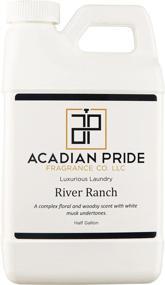 img 3 attached to 🌊 ACADIAN PRIDE FRAGRANCE CO Luxurious Wash Laundry Detergent (River Ranch) 64 oz