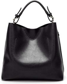 img 1 attached to Женские сумки и кошельки Hynice Handbags Shoulder Satchel ZR03 коричневого цвета