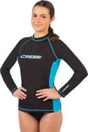 cressi guard sleeve black aquamarine logo