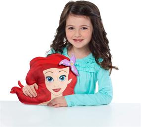 img 3 attached to 🧜 Disney Princess Ariel Plush - 12.5-Inch Soft Pillow Buddy Toy for Kids by Just Play