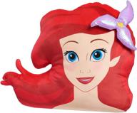 🧜 disney princess ariel plush - 12.5-inch soft pillow buddy toy for kids by just play logo