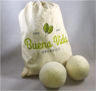 wool dryer balls reusable softener logo