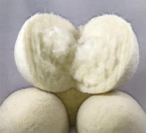 img 2 attached to Wool Dryer Balls Reusable Softener