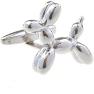 shop the latest 3d balloon dog cufflinks for toy lovers logo