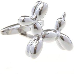 img 1 attached to Shop the Latest 3D Balloon Dog Cufflinks for Toy Lovers