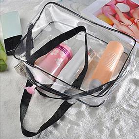 img 3 attached to Portable Cosmetic Transparent Waterproof Organizer