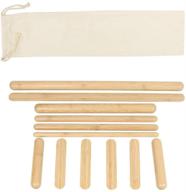 🎋 experience blissful massage therapy with goodtar bamboo sticks – set of 12 bamboo massage tools! logo