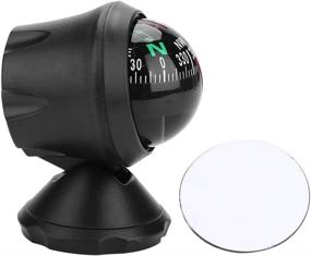 img 4 attached to 🧭 Keenso High Precision Dash Car Compass: Adjustable Auto Boat Compass for Car Marine Boat Ship