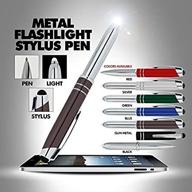 sypen red ink refills for the stylus pen- 3 in 1 multi-function capacitive stylus ball point metal pen with led flashlight/pen light asin# b019pp3jda (6-pack red) logo