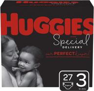 👶 подгузники huggies special delivery гипоаллергенные, размер 3, 27 штук логотип
