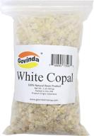 govinda white copal incense resin логотип