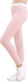 img 3 attached to Slaixiu Cotton Leggings Stretchy No 6_150 Girls' Clothing