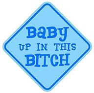 baby bitch window sticker decal exterior accessories logo