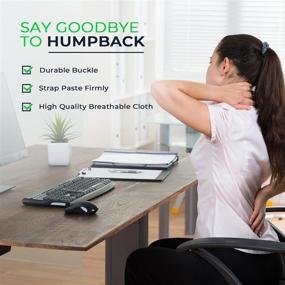 img 2 attached to 🌟 Effective Posture Corrector for Women and Men - Comfy and Discreet Under Clothes with Fully Adjustable Spinal Brace for Neck, Shoulder, and Back Pain Relief - Say Goodbye to Slouching!