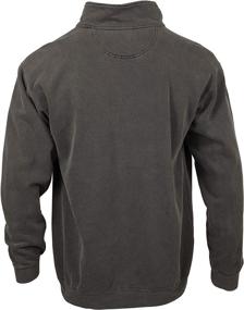img 1 attached to Cozy & Stylish: Comfort Colors Men's Adult 1/4 Zip Sweatshirt, Style 1580