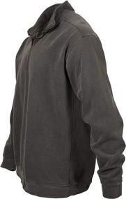 img 2 attached to Cozy & Stylish: Comfort Colors Men's Adult 1/4 Zip Sweatshirt, Style 1580