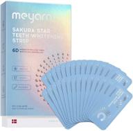 🦷 meyarn teeth whitening kit - 28 non-sensitive white strips for tooth whitening, 14 sets teeth whitener logo