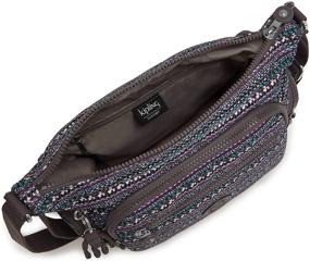 img 2 attached to 👜 Kipling Women's Metallic Gabbie Crossbody Handbag with Wallet - Enhance Your Style!