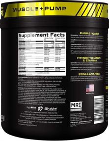 img 1 attached to 💪 MRI NO2 Black: Nitric Oxide Supplement for Enhanced Pump, Muscle Growth, Vascularity & Energy - Potent NO Booster Pre-Workout with Citrulline + 60 Servings (Black Razzy Ripped)