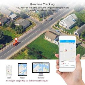 img 3 attached to 🚗 TKSTAR 3G GPS Tracker for Vehicles - Hidden 10000mAh Car Tracker with Powerful Magnet - Real-time Anti-Theft Device for Car/Motorcycle/Truck/Boat/Fleets (3G TK905B)