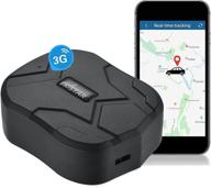 🚗 tkstar 3g gps tracker for vehicles - hidden 10000mah car tracker with powerful magnet - real-time anti-theft device for car/motorcycle/truck/boat/fleets (3g tk905b) logo