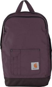 img 1 attached to Carhartt Legacy Compact Tablet Backpack: Stylish Wine-Colored Pack for Tech Essentials