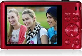 img 1 attached to 📷 Sleek Samsung ST66 16MP Compact Digital Camera - Captivating Red & Impressive Features!