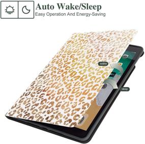 img 2 attached to 📱 Lokigo iPad 8th/7th Generation Case - Multi-Angle Stand, Auto Sleep/Wake, Soft TPU Back Cover for New iPad 10.2 2020/2019 – 8th Gen. 2020/7th Gen. 2019 10.2 Inch